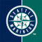 MLB Seattle Mariners Split Xbox 360 (Includes HDD) Skin